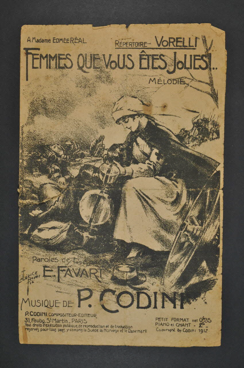 partition de musique petit format 1967.179.32 Photo Mucem