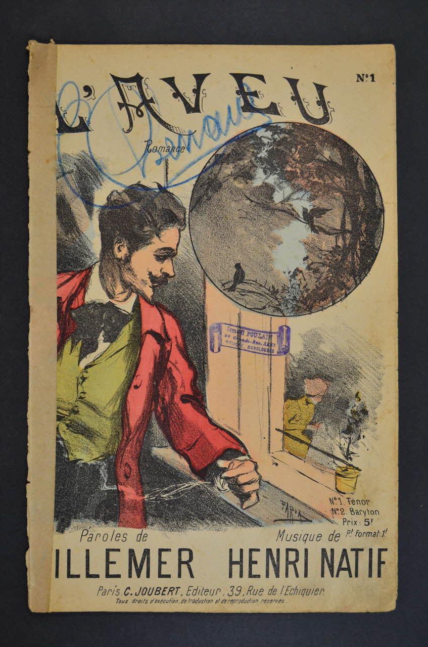 partition de musique petit format 1967.179.36 Photo Mucem