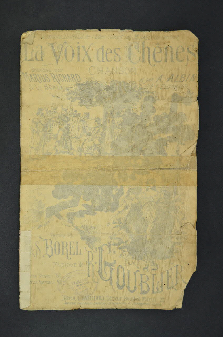 partition de musique petit format 1967.179.49 Photo Mucem