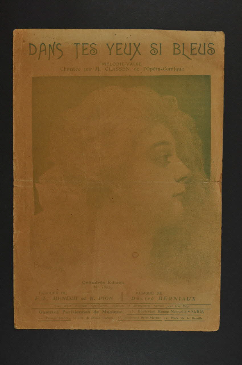 partition de musique petit format 1967.179.51 Photo Mucem