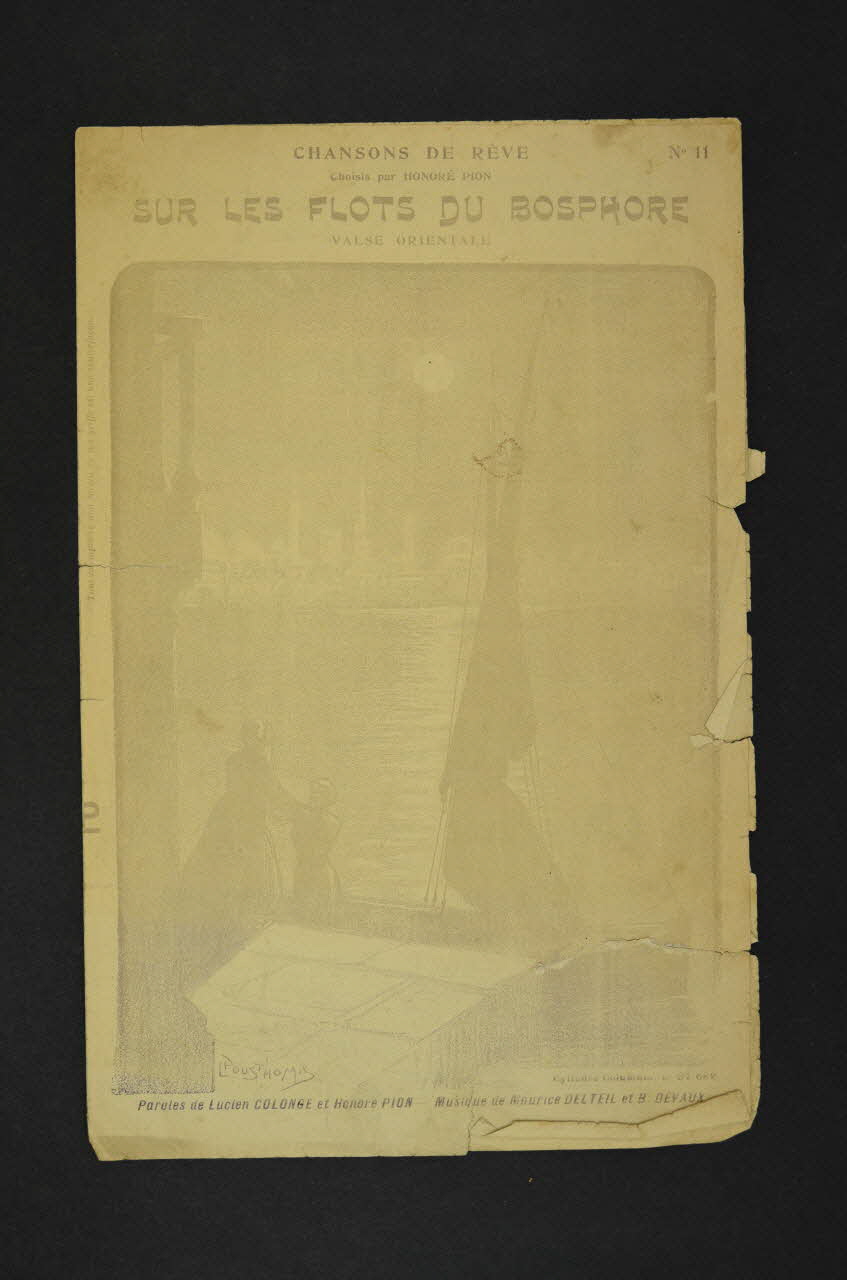 partition de musique petit format 1967.179.52 Photo Mucem