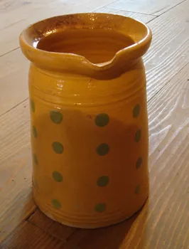 Poterie Mary pot Alsace, France 1950-1960 1975.91.19.1-2 Photo