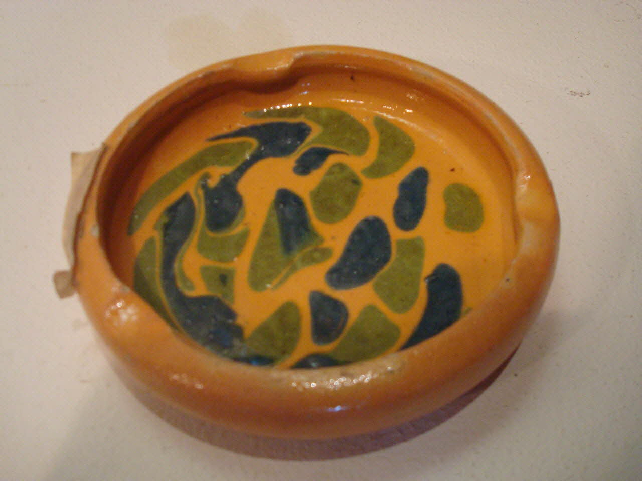 Poterie Mary cendrier Alsace, France 1950-1960 1975.91.47 Photo