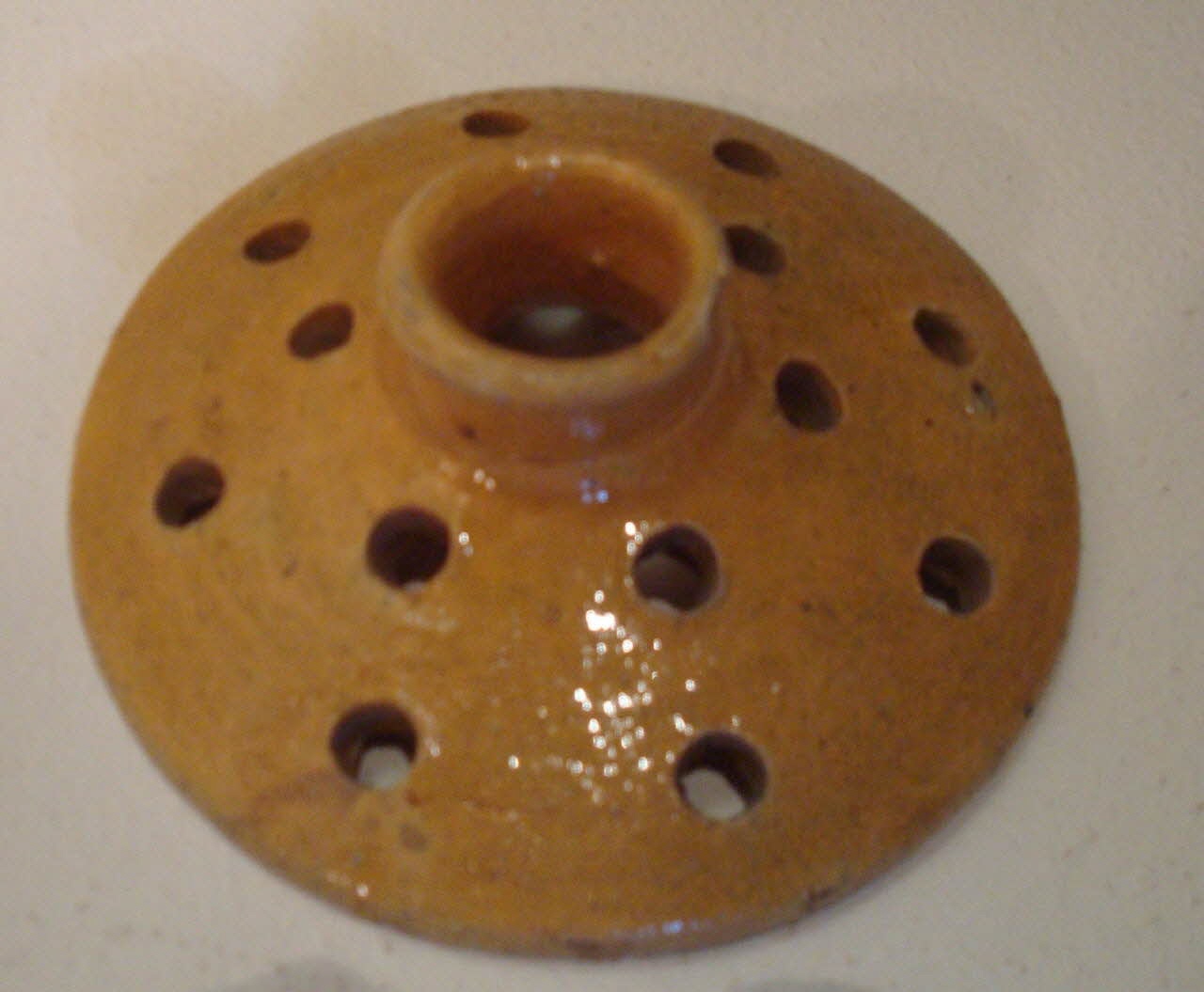 Poterie Mary couvercle Alsace, France 1950-1960 1975.91.55 Photo