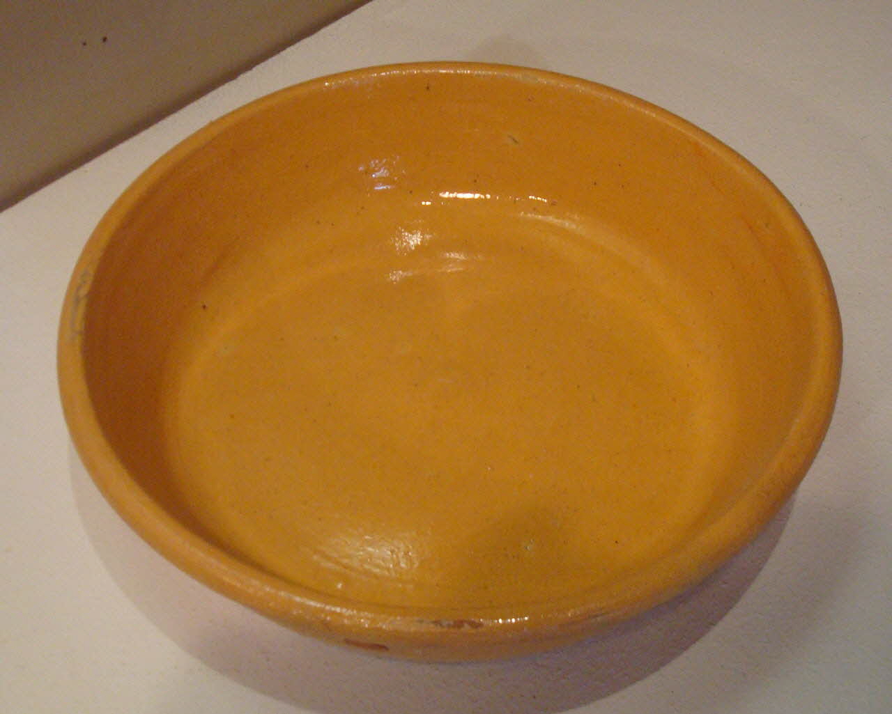 Poterie Mary plat Alsace, France 1950-1960 1975.91.60 Photo