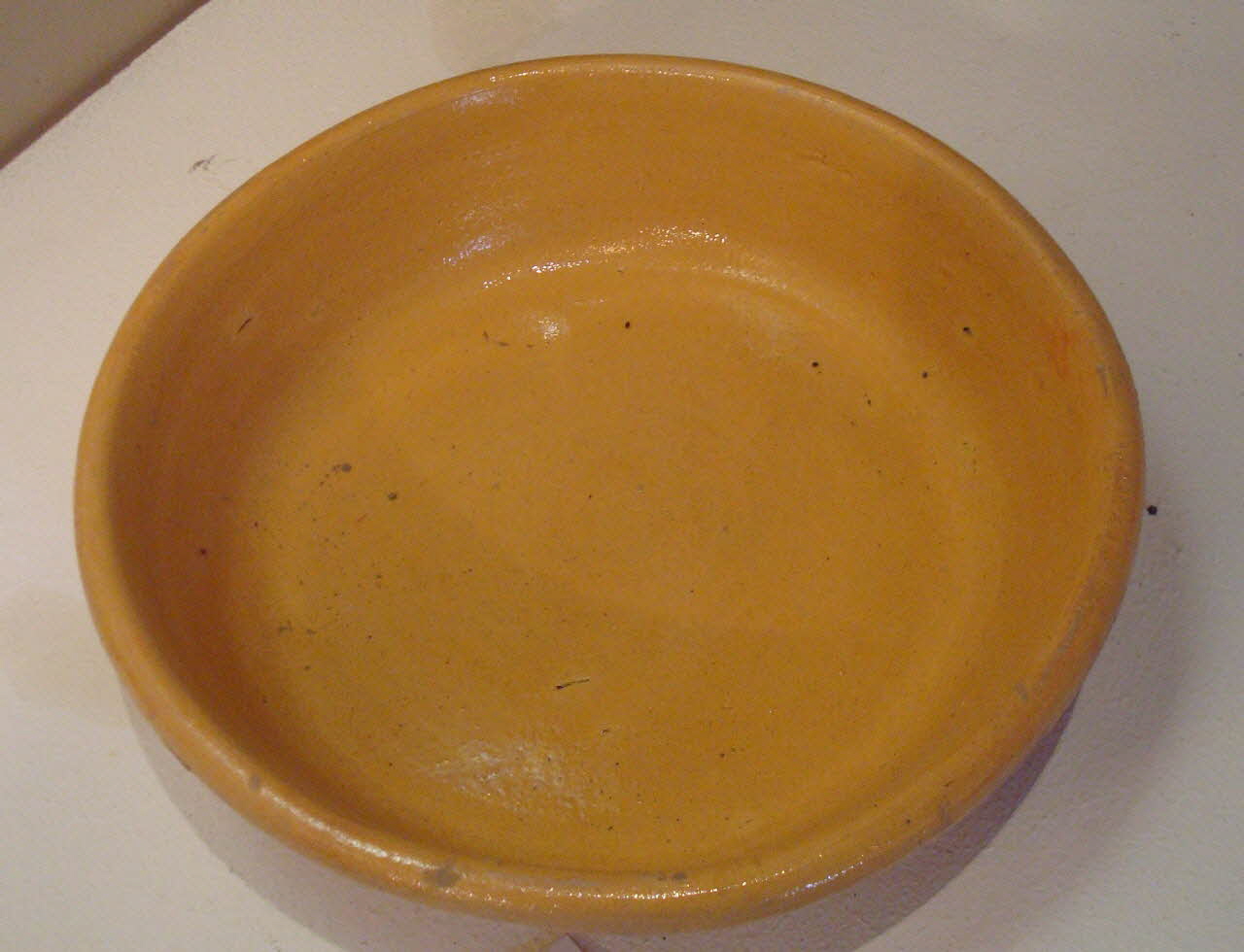 Poterie Mary plat Alsace, France 1950-1960 1975.91.61 Photo