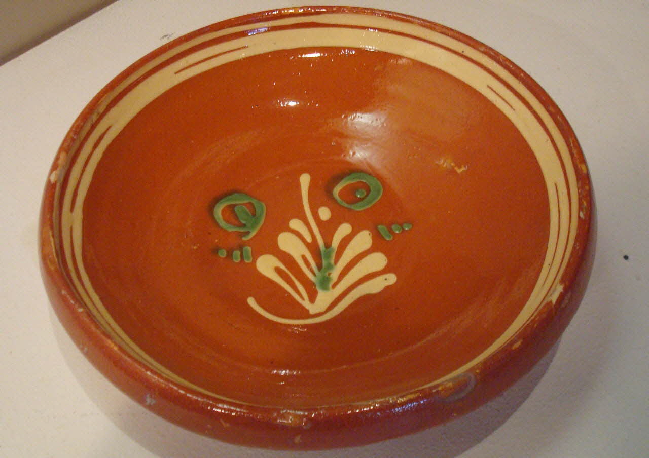 Poterie Mary plat Alsace, France 1950 1976.52.22 Photo