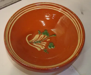 Poterie Mary plat Alsace, France 1950 1976.52.23 Photo
