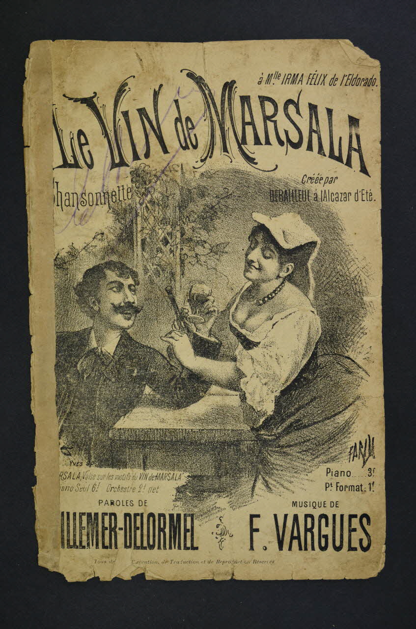 partition de musique petit format 1967.179.6 Photo Mucem