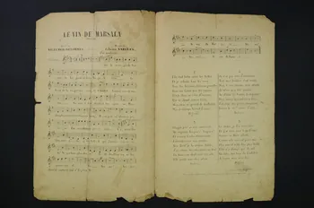 partition de musique petit format 1967.179.6 Photo Mucem