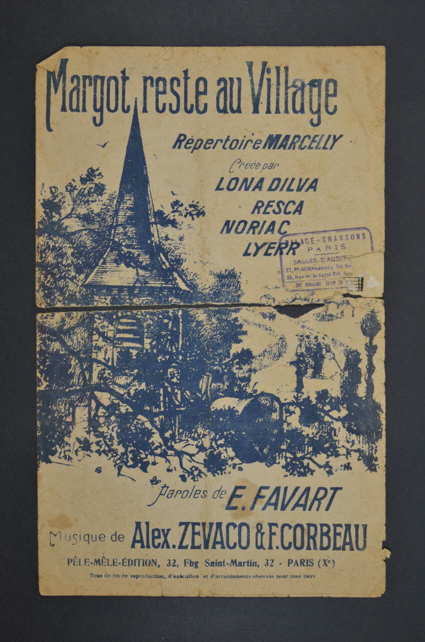 chanson petit format 1967.179.62 Photo Mucem