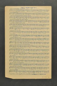 chanson petit format 1966.123.36 Photo Mucem