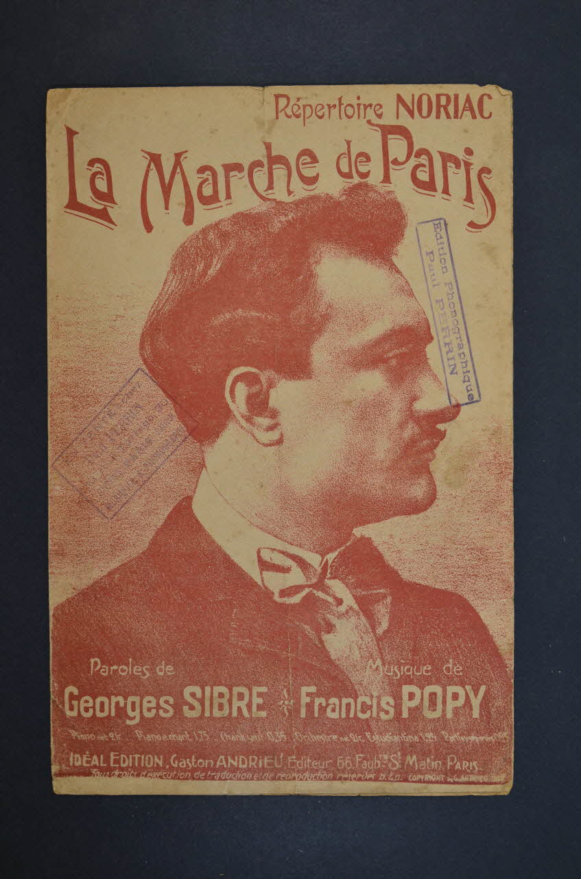 chanson petit format 1967.179.65 Photo Mucem