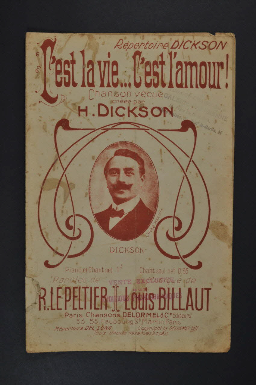 chanson petit format 1967.179.72 Photo Mucem