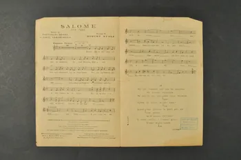 Jacques Battaille-Henri ; Robert Stolz ; Lina Tyber ; Valiès ; L. Maillochon chanson petit format Île-de-France, France 1921 1966.135.28 Photo Mucem