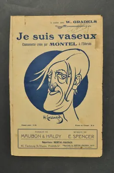 Louis Maubon ; Emile Spencer ; Paul Haldy ; Charles Montel ; Marcel Bertal chanson petit format Île-de-France, France 1912 1966.139.25  Photo Mucem