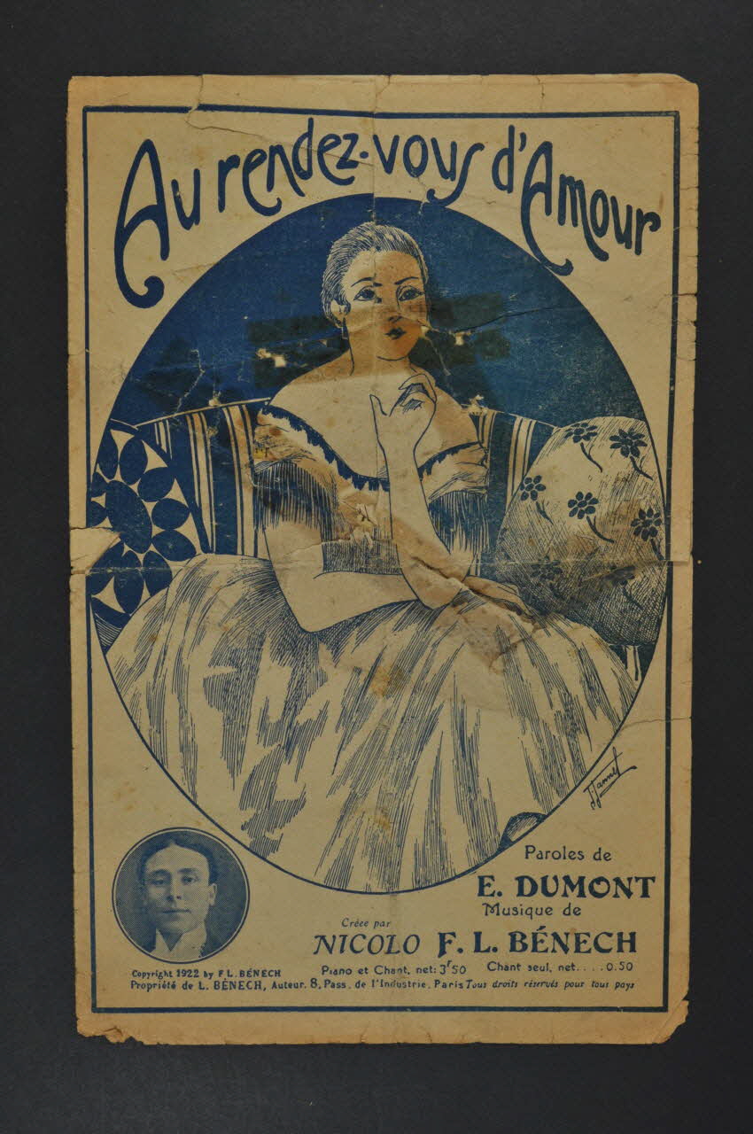 chanson petit format 1967.179.79 Photo Mucem