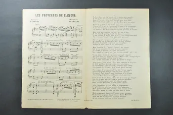 chanson petit format 1966.139.31 Photo Mucem