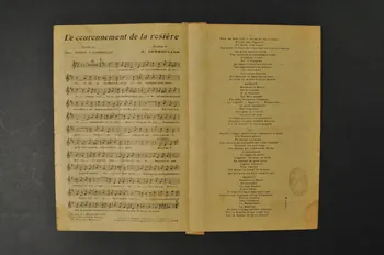 Jean Rodor ; Romain Desmoulins ; J. Gabriello ; Perchicot ; L. Maillochon chanson petit format Île-de-France, France 1922 1966.139.41  Photo Mucem