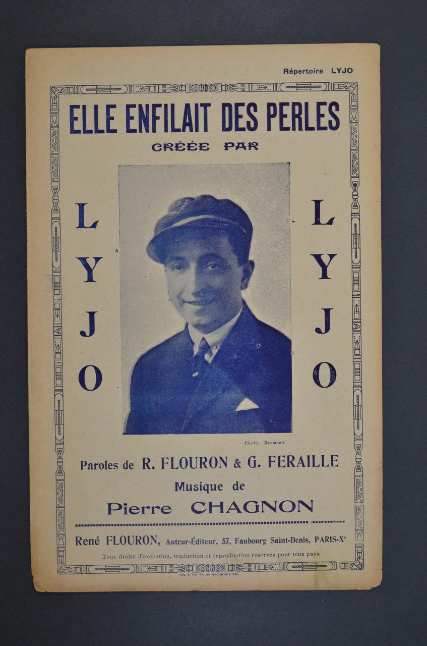 chanson petit format 1967.179.86 Photo Mucem