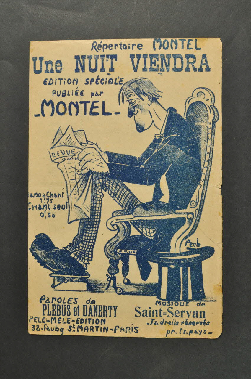 chanson petit format 1966.148.52 Photo Mucem