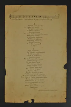 chanson petit format 1967.179.9 Photo Mucem