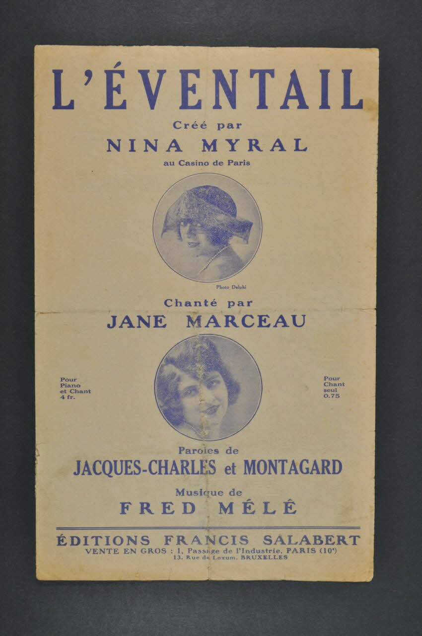 partition de musique petit format 1967.179.92 Photo Mucem