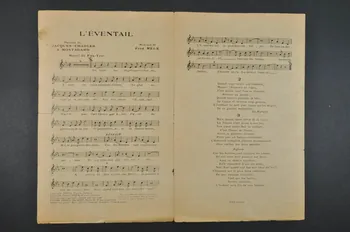 partition de musique petit format 1967.179.92 Photo Mucem