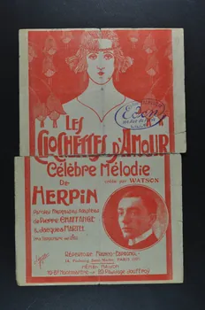 Pierre Chaffange ; V. Herpin ; Jacques Martel ; Watson ; Répertoire Franco-Espagnol; chanson petit format Île-de-France, France 1921 1966.156.2 Photo Mucem