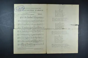Pierre Chaffange ; V. Herpin ; Jacques Martel ; Watson ; Répertoire Franco-Espagnol; chanson petit format Île-de-France, France 1921 1966.156.2 Photo Mucem