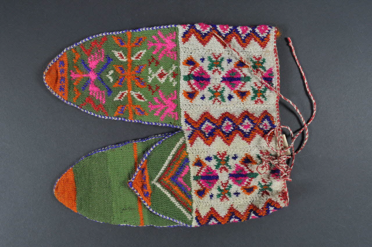 chaussette d'homme DMH1965.59.17.1-2 Photo Mucem