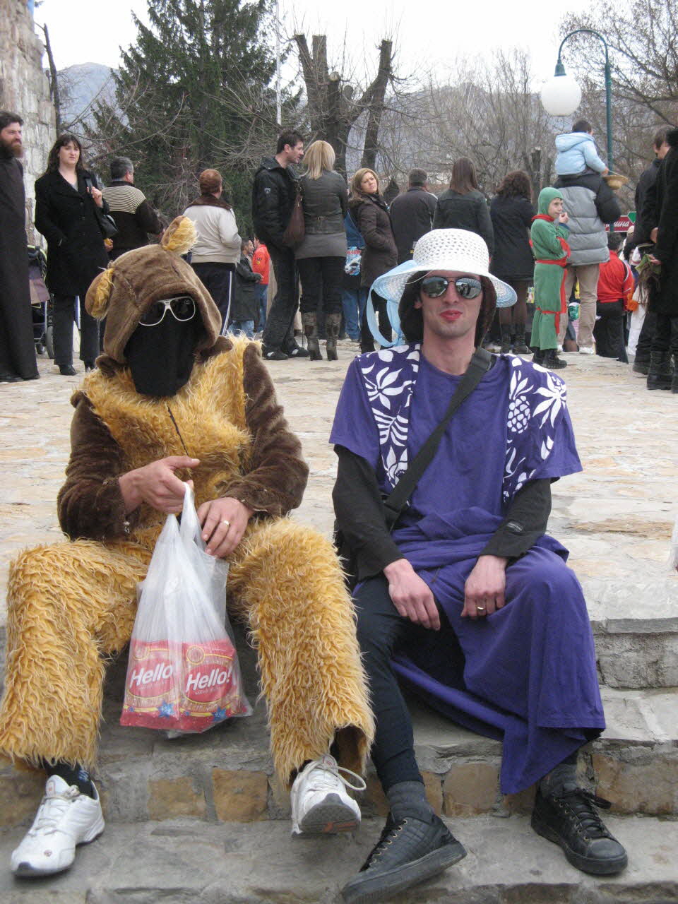Marie-Pascale Mallé photographie Enquête sur le carnaval de Prilep conduite par Marie-Pascale Mallé (2008) Ancienne République yougoslave de Macédoine 2008/3/9 PHT.2010.4.104 Photo