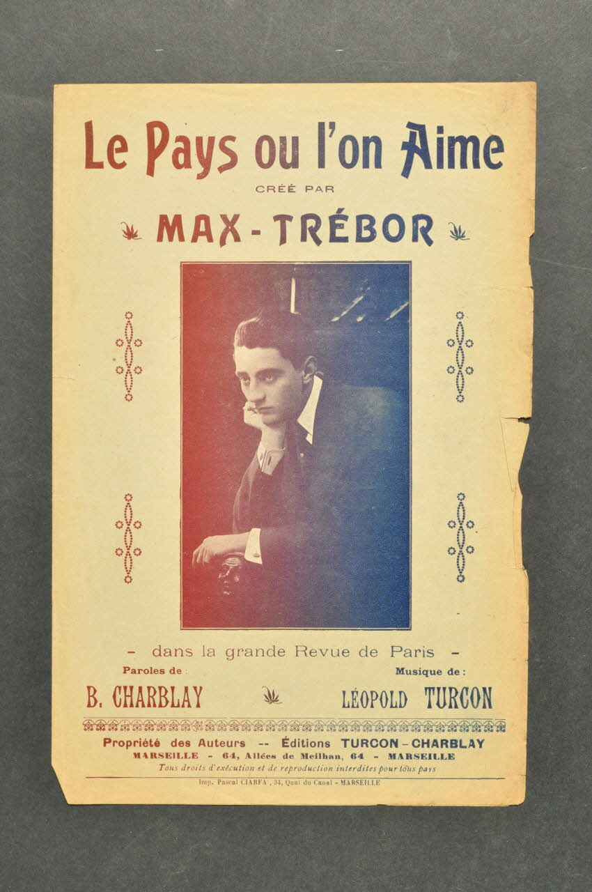 chanson petit format 1966.158.184 Photo Mucem