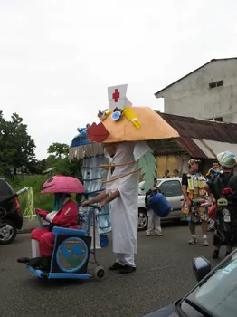 Marie-Pascale Mallé photographie Enquête sur le carnaval de Cayenne conduite par Marie-Pascale Mallé (2009) Guyane, France 2009/2/22 PHT.2010.6.378 Photo