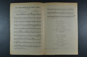 Max Eddy ; Clément Vautel ; René Mercier ; Carmen Vildez ; Pêle-Mêle Edition; chanson petit format Île-de-France, France 1921 1966.158.188 Photo Mucem