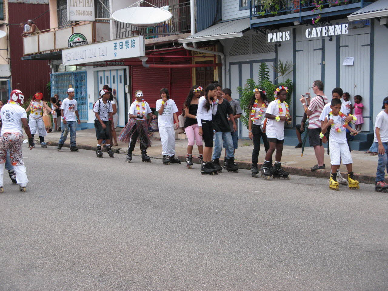 Marie-Pascale Mallé photographie Enquête sur le carnaval de Cayenne conduite par Marie-Pascale Mallé (2009) Guyane, France 2009/2/22 PHT.2010.6.52 Photo