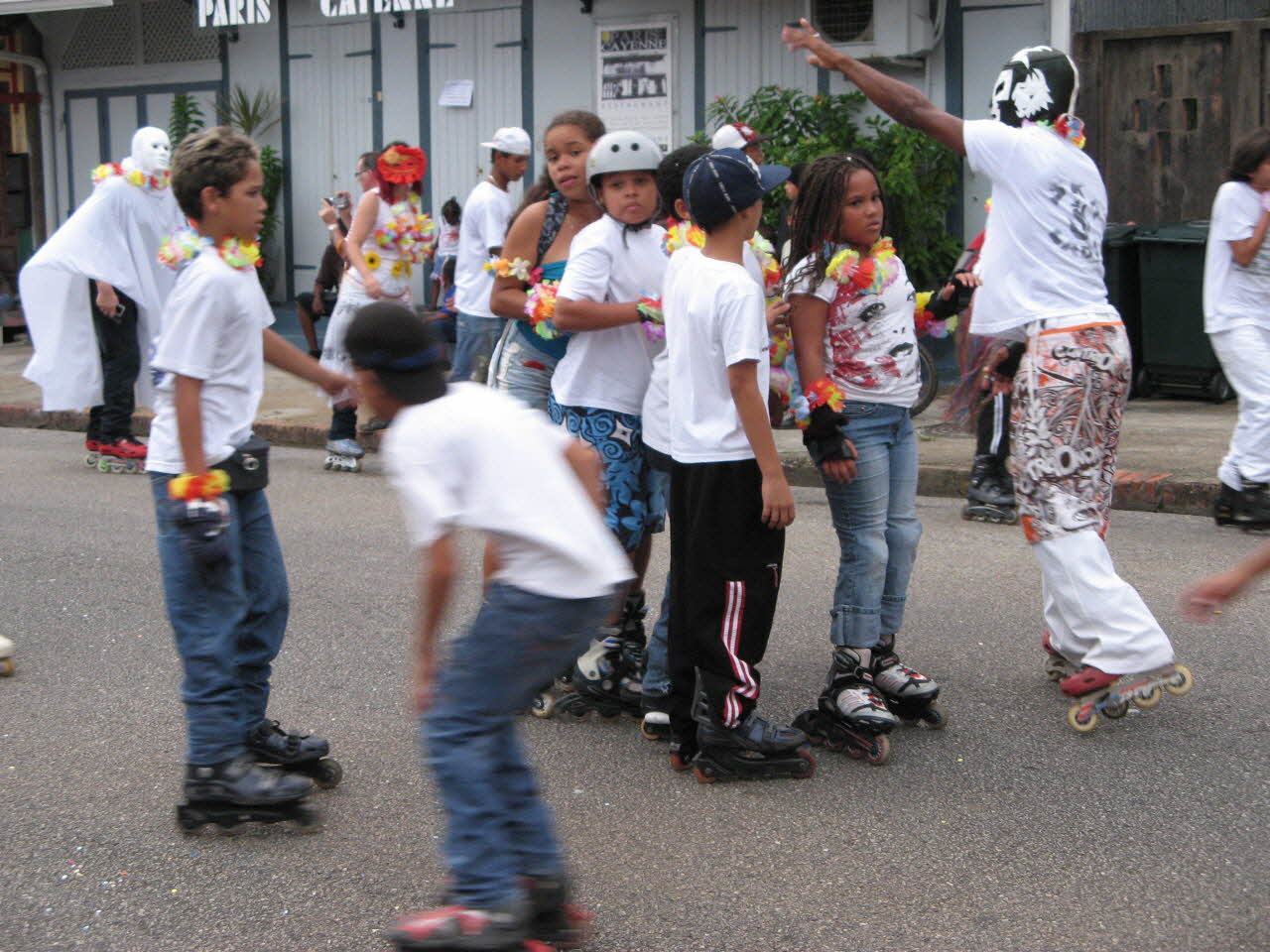 Marie-Pascale Mallé photographie Enquête sur le carnaval de Cayenne conduite par Marie-Pascale Mallé (2009) Guyane, France 2009/2/22 PHT.2010.6.53 Photo