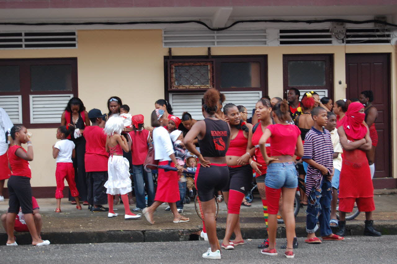 Marie-Pascale Mallé photographie Enquête sur le carnaval de Cayenne conduite par Marie-Pascale Mallé (2009) Guyane, France 2009/2/24 PHT.2010.6.635 Photo