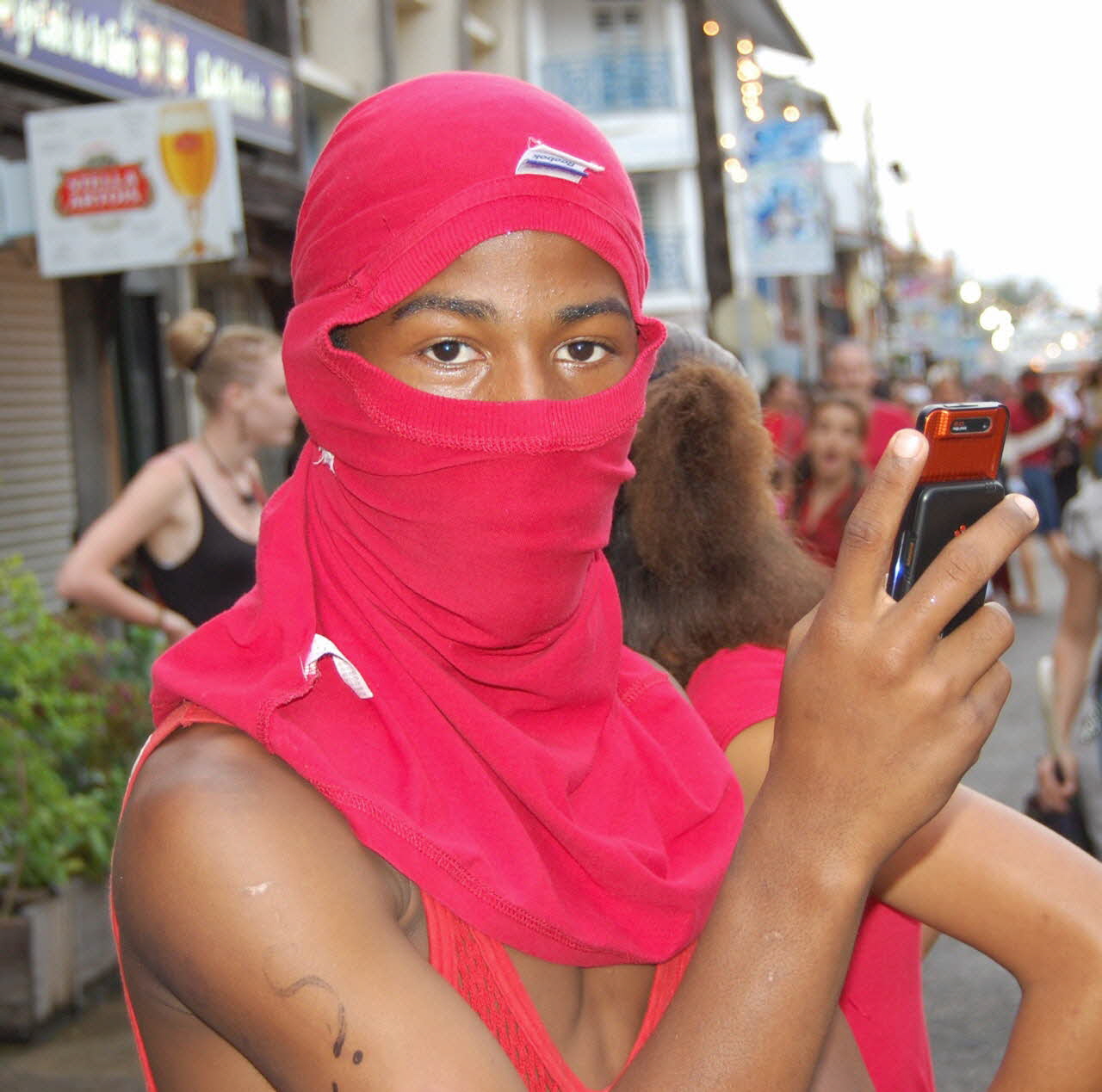 Marie-Pascale Mallé photographie Enquête sur le carnaval de Cayenne conduite par Marie-Pascale Mallé (2009) Guyane, France 2009/2/24 PHT.2010.6.644 Photo