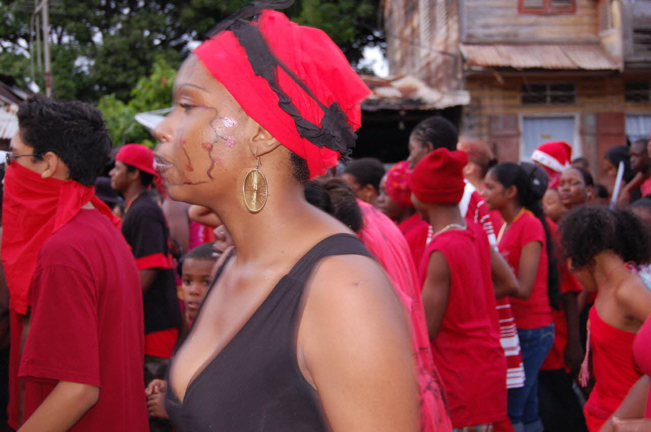 Marie-Pascale Mallé photographie Enquête sur le carnaval de Cayenne conduite par Marie-Pascale Mallé (2009) Guyane, France 2009/2/24 PHT.2010.6.649 Photo