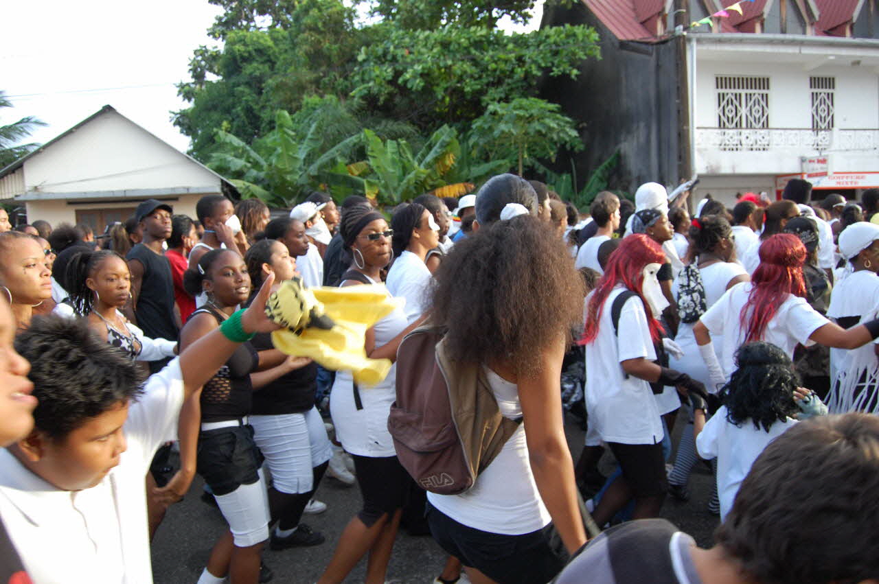 Marie-Pascale Mallé photographie Enquête sur le carnaval de Cayenne conduite par Marie-Pascale Mallé (2009) Guyane, France 2009/2/25 PHT.2010.6.698 Photo