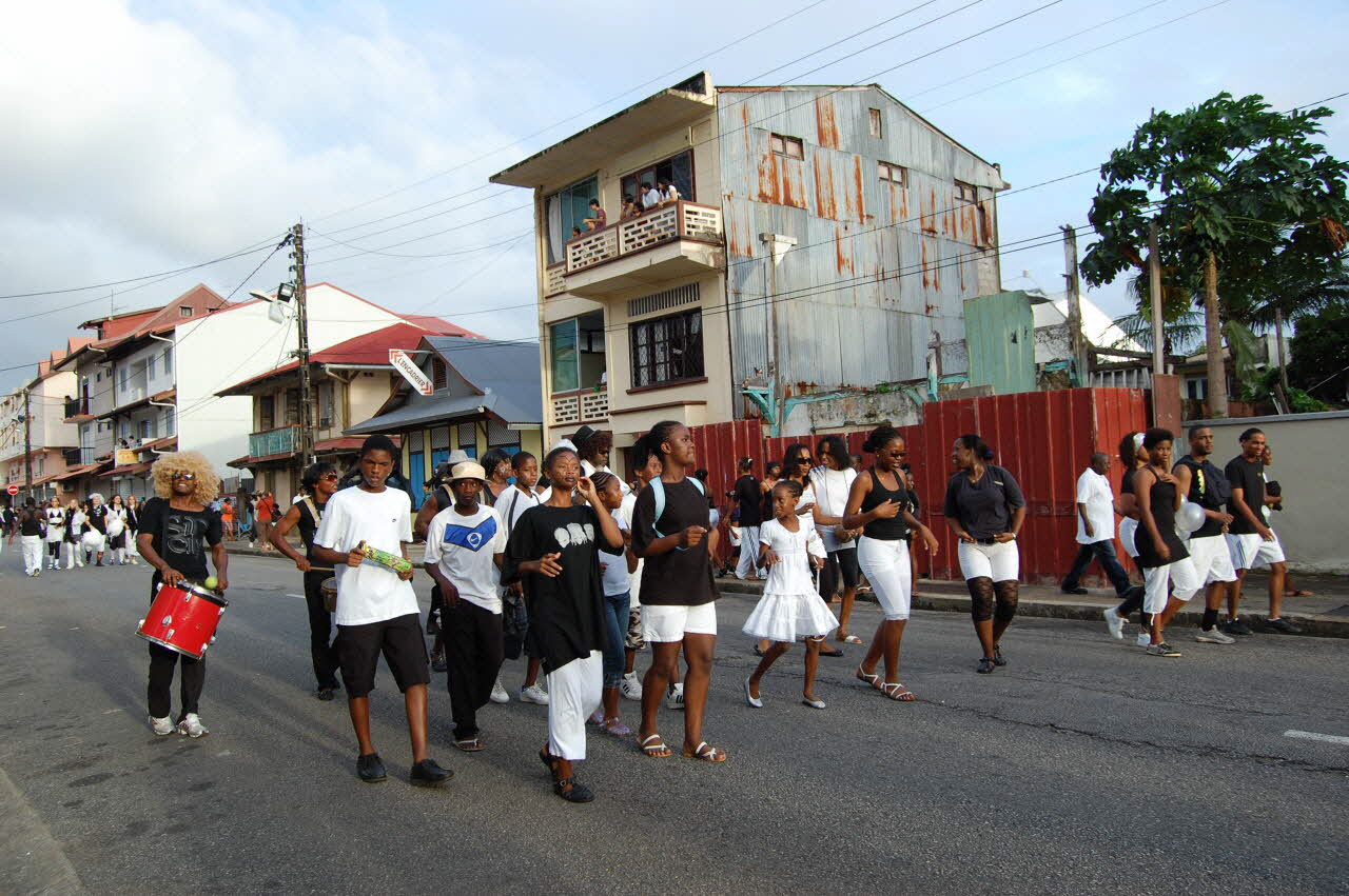 Marie-Pascale Mallé photographie Enquête sur le carnaval de Cayenne conduite par Marie-Pascale Mallé (2009) Guyane, France 2009/2/25 PHT.2010.6.712 Photo