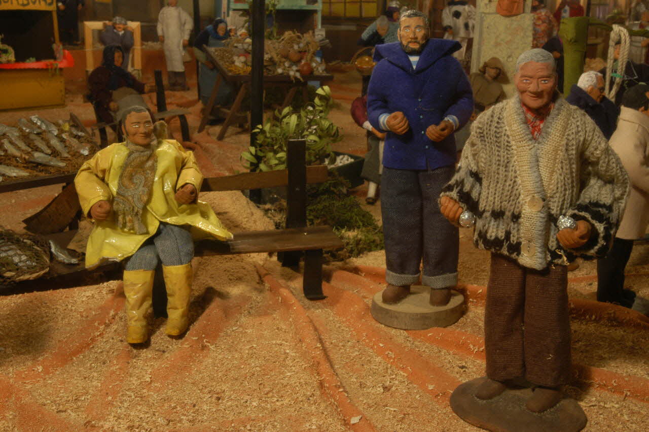 Hervé Jézéquel photographie MuCEM. Enquête sur les crèches conduite par Marie-Pascale Mallé (janvier 2005) Provence-Alpes-Côte d'Azur, France 2005/1/24 PhP.2006.3.12 Photo