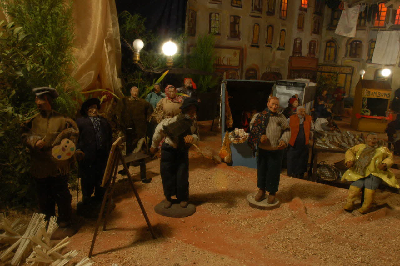Hervé Jézéquel photographie MuCEM. Enquête sur les crèches conduite par Marie-Pascale Mallé (janvier 2005) Provence-Alpes-Côte d'Azur, France 2005/1/24 PhP.2006.3.13 Photo