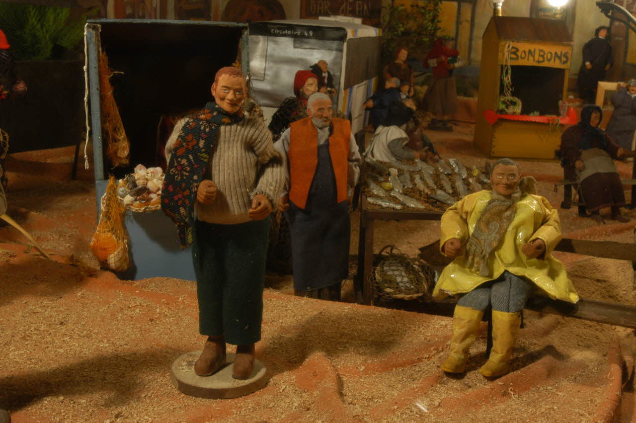 Hervé Jézéquel photographie MuCEM. Enquête sur les crèches conduite par Marie-Pascale Mallé (janvier 2005) Provence-Alpes-Côte d'Azur, France 2005/1/24 PhP.2006.3.14 Photo