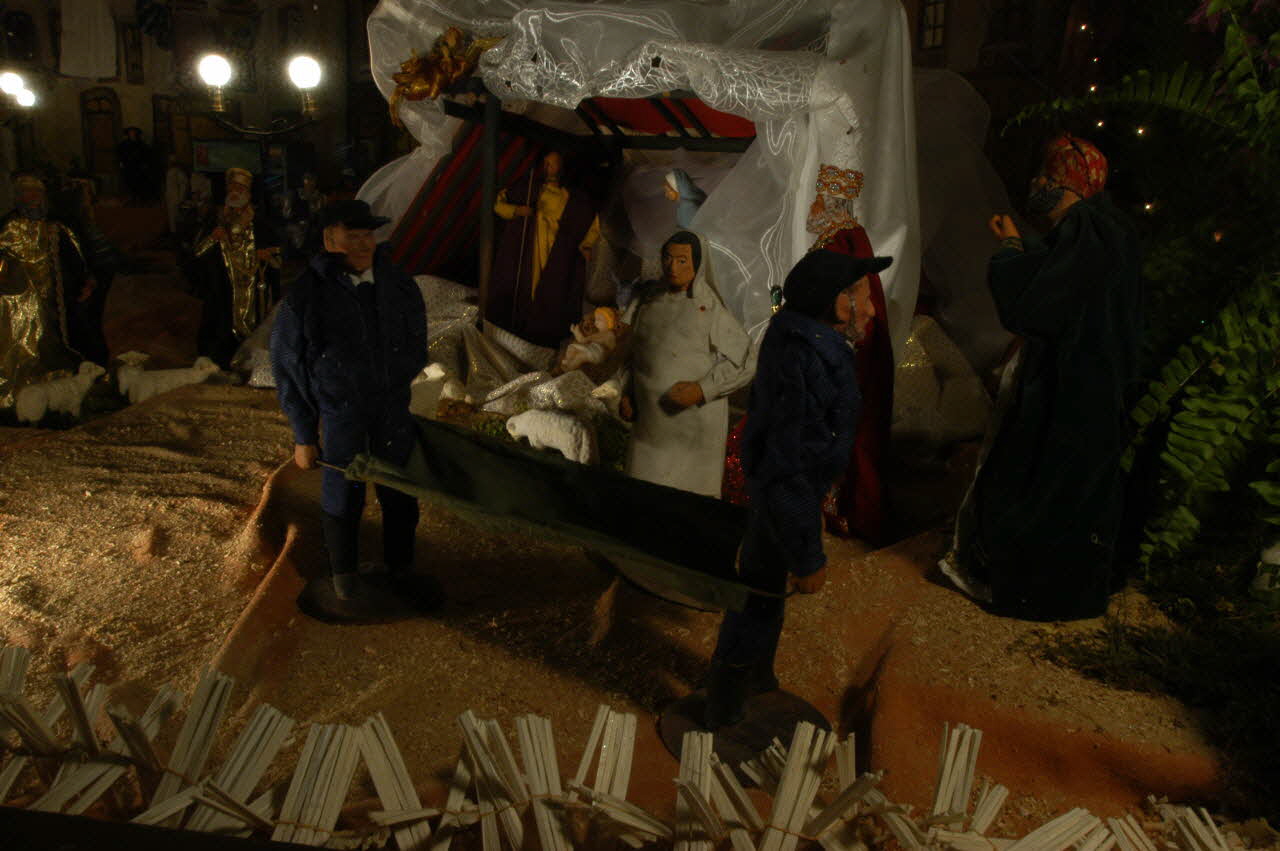 Hervé Jézéquel photographie MuCEM. Enquête sur les crèches conduite par Marie-Pascale Mallé (janvier 2005) Provence-Alpes-Côte d'Azur, France 2005/1/24 PhP.2006.3.19 Photo