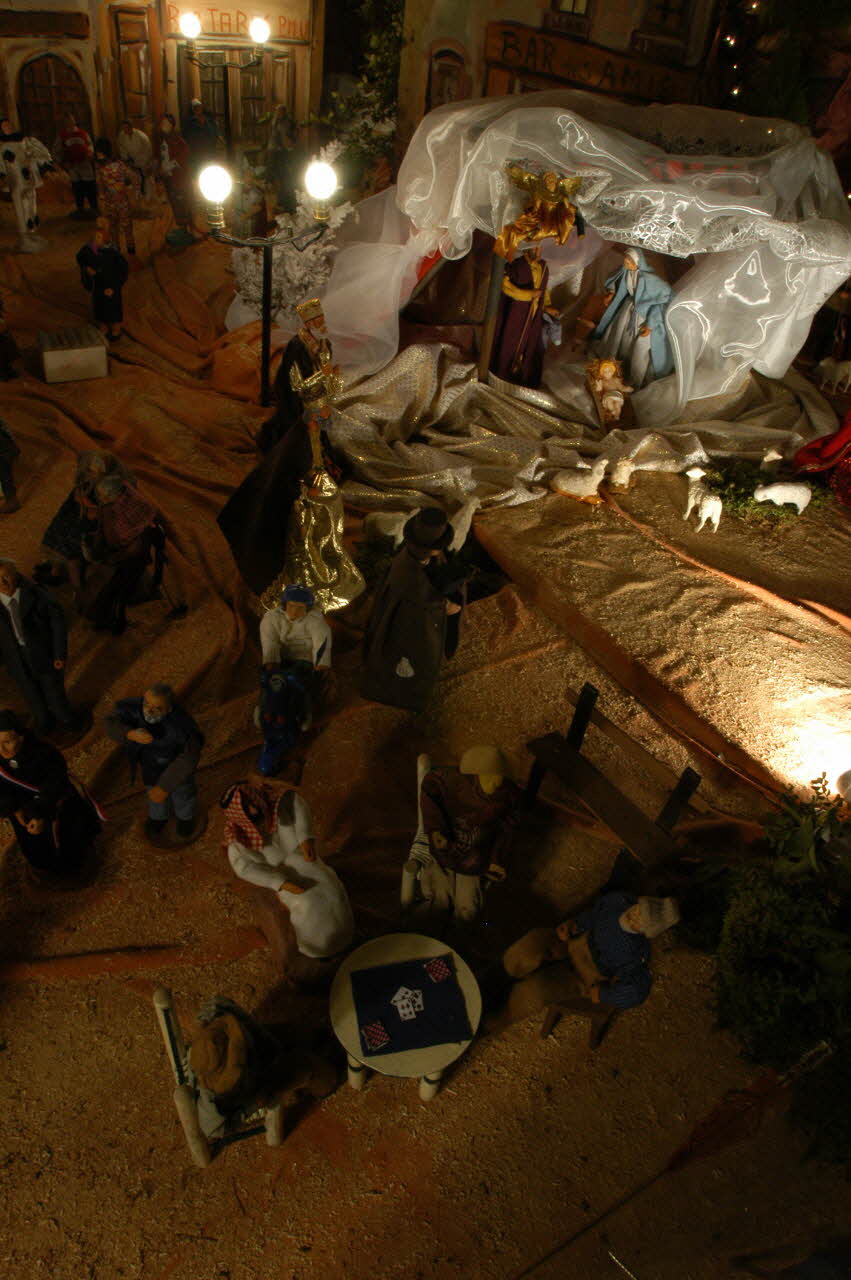 Hervé Jézéquel photographie MuCEM. Enquête sur les crèches conduite par Marie-Pascale Mallé (janvier 2005) Provence-Alpes-Côte d'Azur, France 2005/1/24 PhP.2006.3.7 Photo