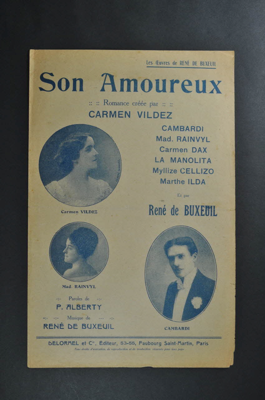 chanson petit format 1966.189.131 Photo Mucem