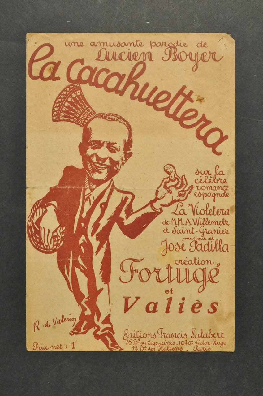 chanson petit format 1965.121.548 Photo Mucem