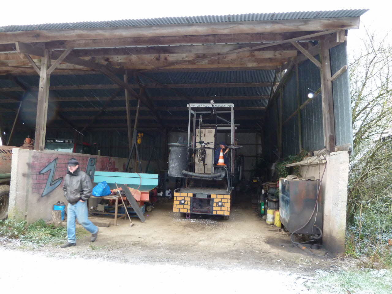 Patrice Bekus photographie MuCEM. Enquête sur le carnaval de Granville conduite par Patrice Bekus (30 novembre 2010 - 8 mars 2011) Basse-Normandie, France 2010/11/30 PHT.2011.2.10 Photo
